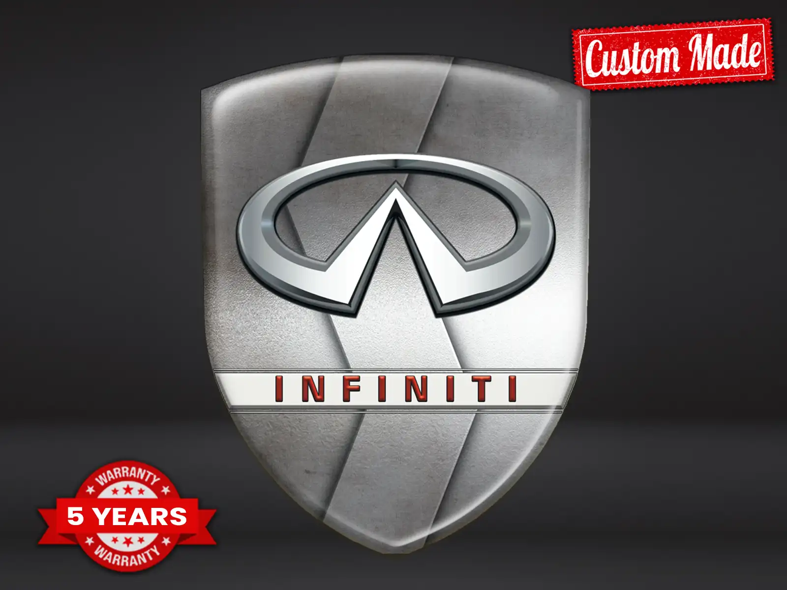 Infiniti Badges Silicone Auto Pro Max Robustes Disposition Chic